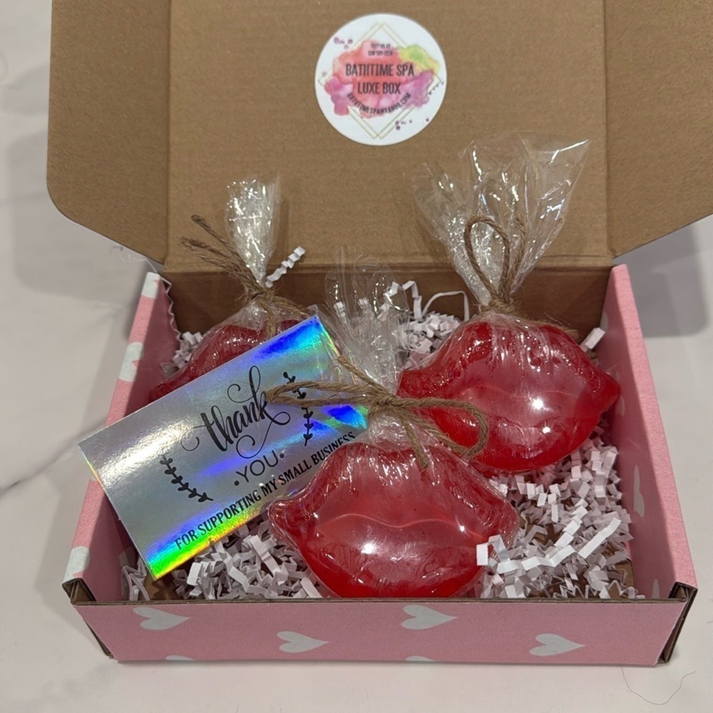Lip soap bars💋 Set of 3 - Picture 6 of 10